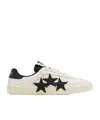 Amiri Pacific Low Top Sneaker With Star Patches In Nude