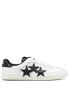 Amiri Pacific Low Top Sneaker With Star Patches In White