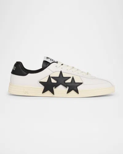 Amiri Pacific Star Bicolor Sneakers In Black