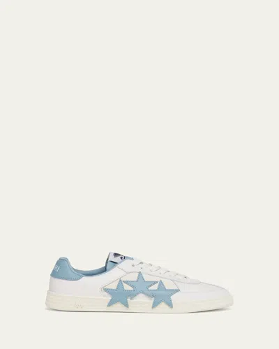 Amiri Pacific Star Bicolor Sneakers In Ocean Sky