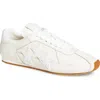 Amiri Pacific Stars Mixed Leather Sneakers In Beige