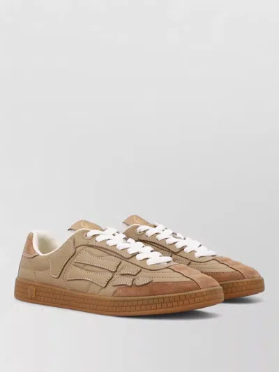 Amiri Pacific Style Football Sneakers In Brown