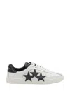 Amiri Pacific Low Top Sneaker With Star Patches In White
