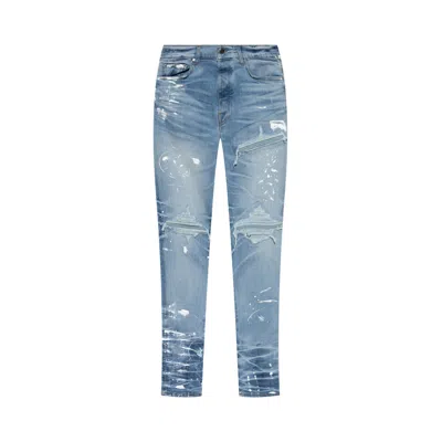 Pre-owned Amiri Painter Denim Mx1 Jean 'faded Indigo' | Blue | Men's Size 36