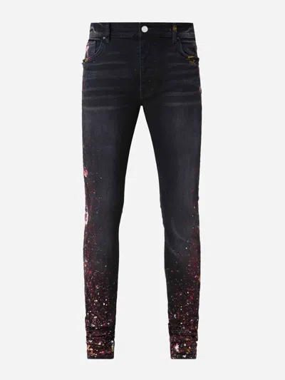 Amiri Painter Skinny Jeans In Black