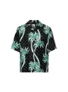 Amiri Multicolor Bowling Shirt With Cuban Collar And All-over Print