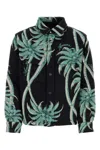 Amiri Twisted Palms Tapestry Overshirt