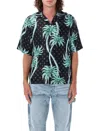 AMIRI AMIRI PALM TREE PRINTED SHORT SLEEVED SHIRT