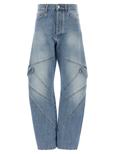 Amiri Panel Jeans In Blue