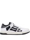 Amiri Low Top Sneakers Featuring Perforated Detailing