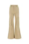 Amiri Beige Cotton Blend Pant In 845