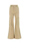 Amiri Beige Cotton Blend Pant In 845