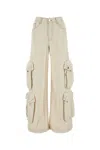 Amiri Belt Loop With Jeans In Alabaster