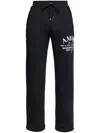 Amiri Logo Printed Drawstring Sweatpants In Multicolor