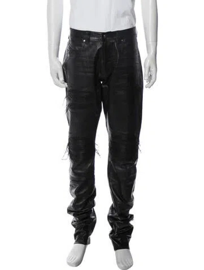 Pre-owned Amiri Pants In Black
