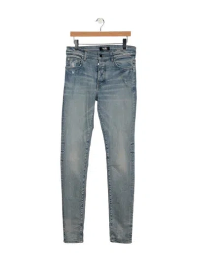 Pre-owned Amiri Pants In Blue