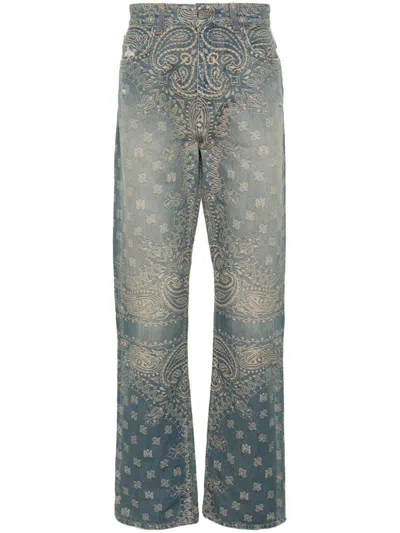 Amiri Trousers In Craftdindg