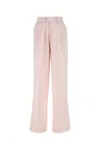 Amiri Light Pink Viscose Wide-leg Pant In Pink