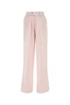 Amiri Light Pink Viscose Wide-leg Pant In Pink