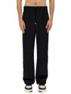 Amiri Men's Pants With Embroidery In Black