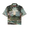 Amiri Paradise Tapestry Shirt