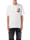 Amiri White Crewneck Printed T-shirt In White