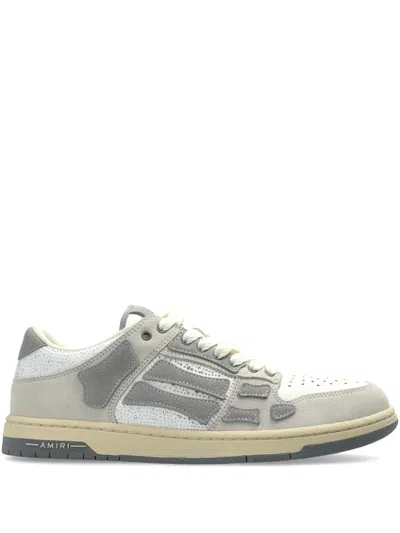 Amiri Patch-detail Sneakers In Grey