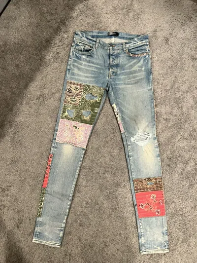 Pre-owned Amiri Patch Jeans