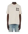 Amiri Ma Quad Printed Cotton T-shirt In White