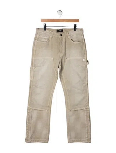 Pre-owned Amiri Patterned Cargo Pants In Neutrals