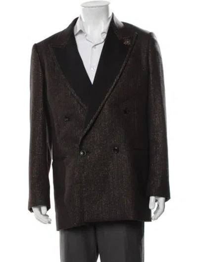 Pre-owned Amiri Patterned Jacket In Brown