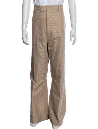 Pre-owned Amiri Patterned Pants In Neutrals
