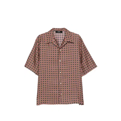 AMIRI PATTERNED SHORT-SLEEVE SHIRT