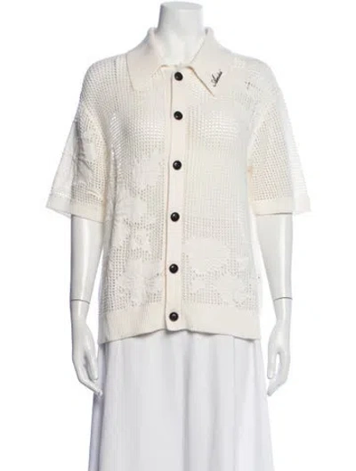 Pre-owned Amiri Patterned Sweater In Neutrals