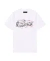 Amiri Pegasos Script Logo-print T-shirt In White