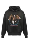 Amiri Graphic Print Hooded Sweater Kangaroo Pocket