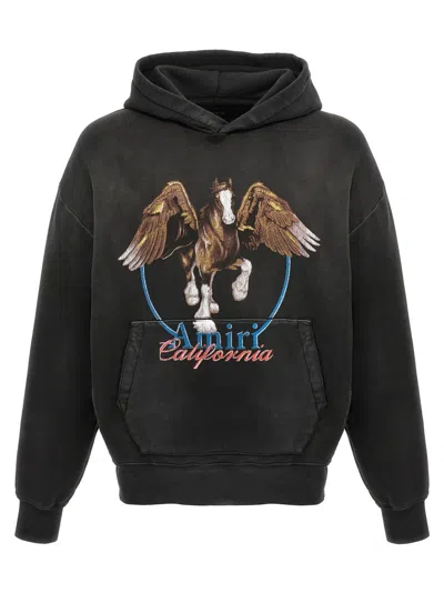 Amiri 'pegasus' Hoodie In Black