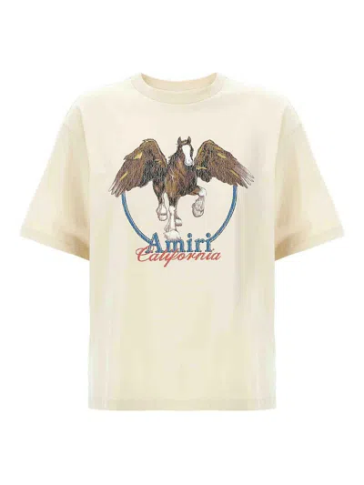 Amiri Camiseta - Beis