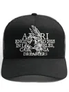 Amiri Pegasus Trucker Hat In Black In Black