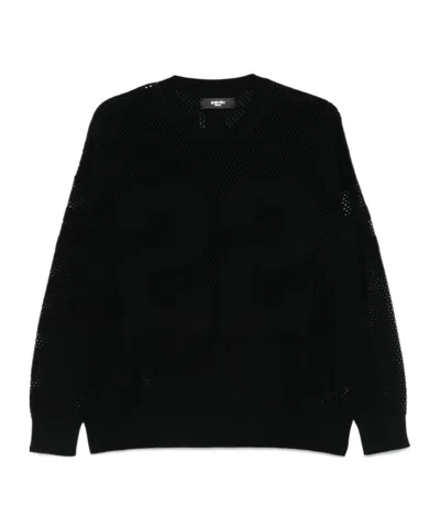 Amiri Perforated Crewneck Jumper