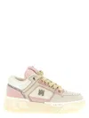 Amiri Pink Lace Up Sneakers In Pink