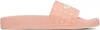 Amiri Pink Ma Quad Pool Slides