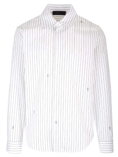 Amiri Pinstripe Shirt Classic White