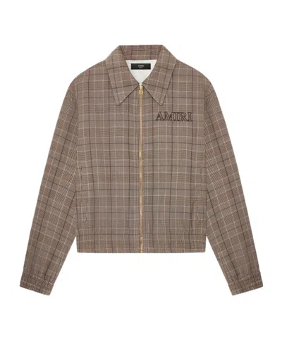 AMIRI PLAID LOOSE JACKET