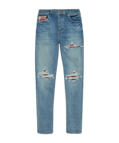 AMIRI PLAID MX1 JEANS