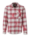 Amiri Plaid Flannel Shirt In Pink
