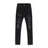 Amiri Man Jeans Black Size 34 Cotton, Elastomultiester, Elastane In Black