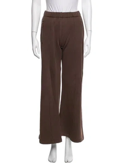 Pre-owned Amiri Pleated Accents Sweatpants In Brown