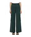 Amiri Pleated Wide-legged Casual Pants In Blue