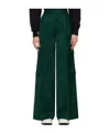 Amiri Pleated Work Casual Pants In Green